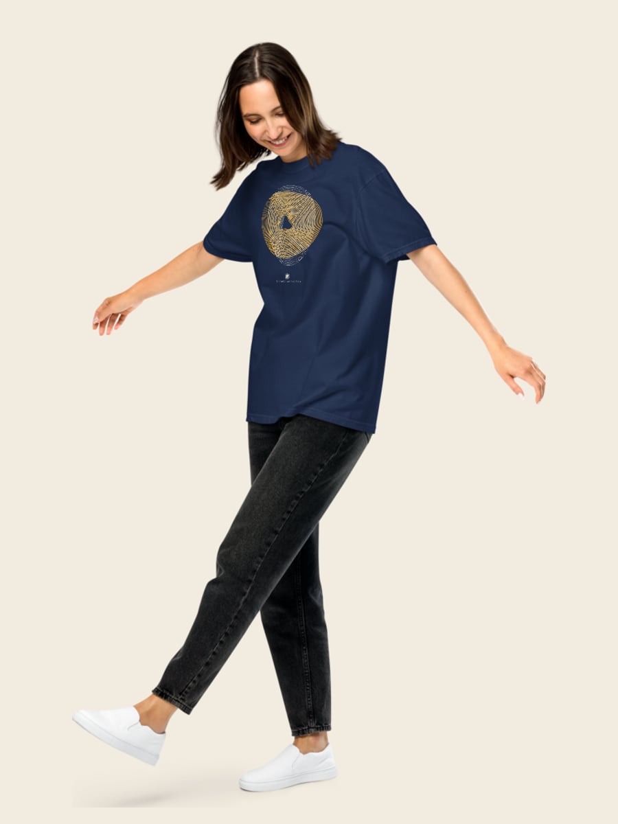 Afterimage heavyweight tee, worn