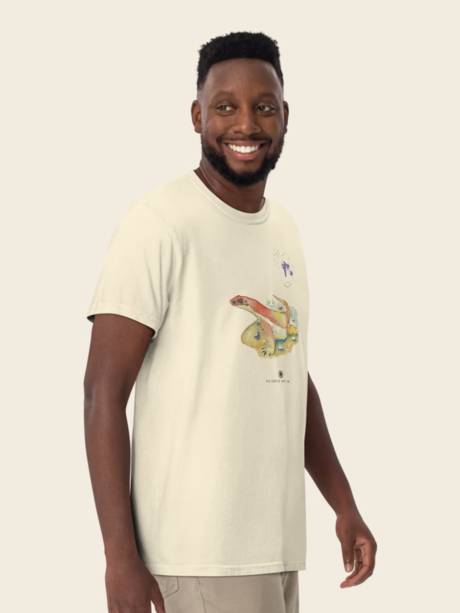 Extant Monitors heavyweight tee, worn