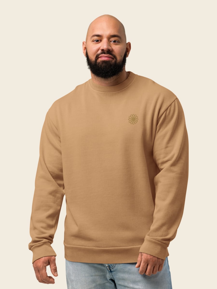Field Guide heavyweight crewneck, worn